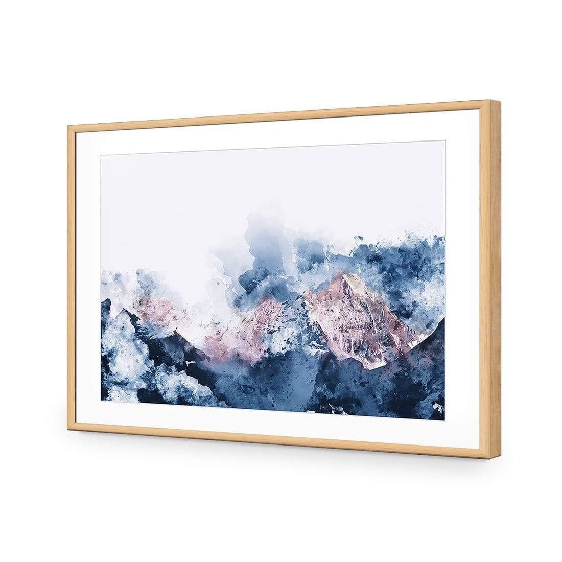 Ice Mountains I - Wall Art Designs - 3736_AR_H CAF_AP - 030 - MAT_45x30_S - 2538 - OAK