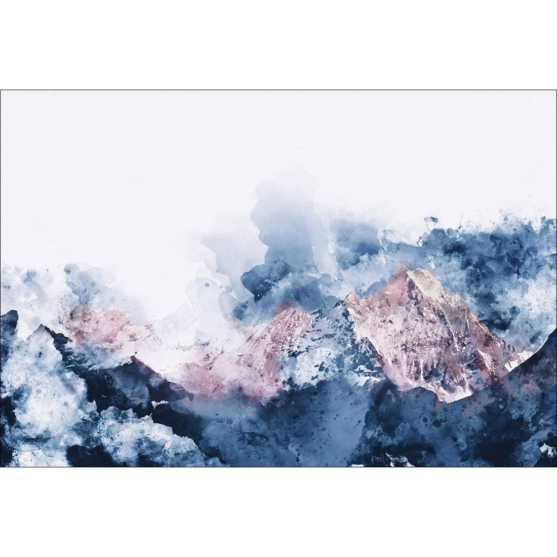Ice Mountains | Classic Canvas | No Frame | Stretched Canvas
