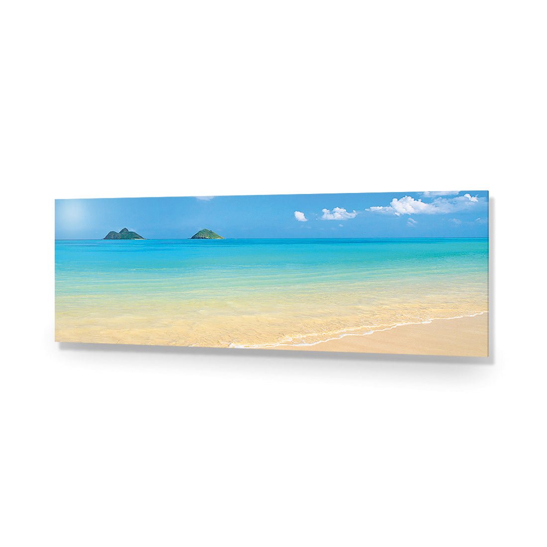 Idyllic Beach Mountains (long) - Wall Art Designs - 1377_AL_H WAD_AP - 030 - EDG_90x30_NONE