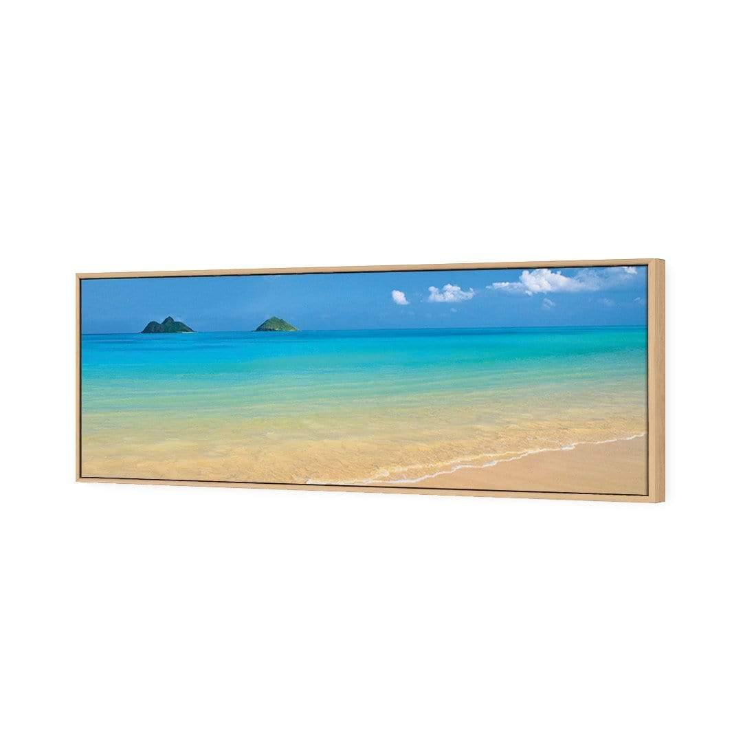 Idyllic Beach Mountains (long) - Wall Art Designs - 1377_AL_H WAD_CP - MPY - 260 - M - S - S_60x20_S - 1550 - OAK