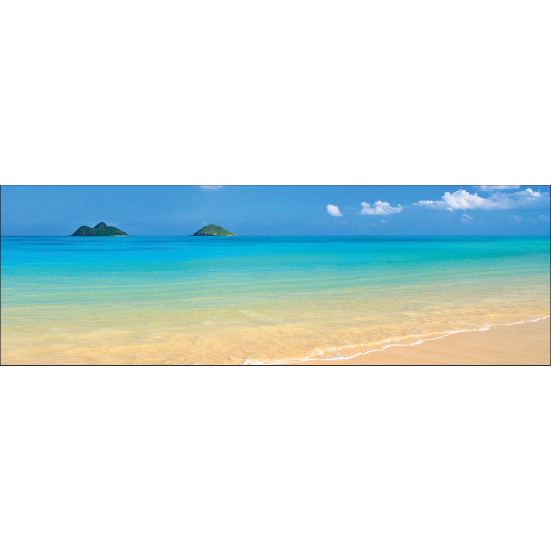 Idyllic Beach Mountains (long) - Wall Art Designs - 1377_AL_H WAD_CP - MPY - 260 - M - S - S_60x20_NONE