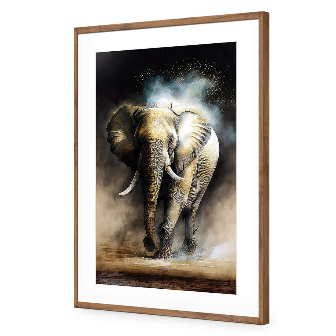 Illuminated Elephant - Wall Art Designs - WB_100511_AR_V WAD_AP - 030 - MAT_45x30_S - 2538 - NAT