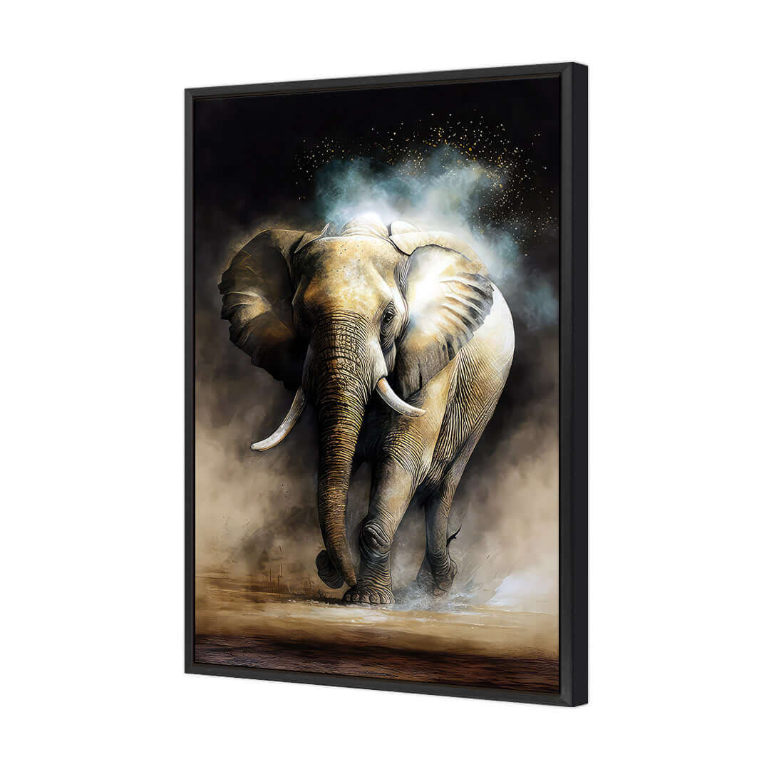 Illuminated Elephant - Wall Art Designs - WB_100511_AR_V WAD_CP - MPY - 260 - M - S - S_45x30_S - 1550 - BLK