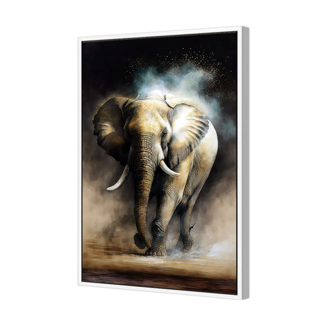 Illuminated Elephant - Wall Art Designs - WB_100511_AR_V WAD_CP - MPY - 260 - M - S - S_45x30_S - 1550 - WHT