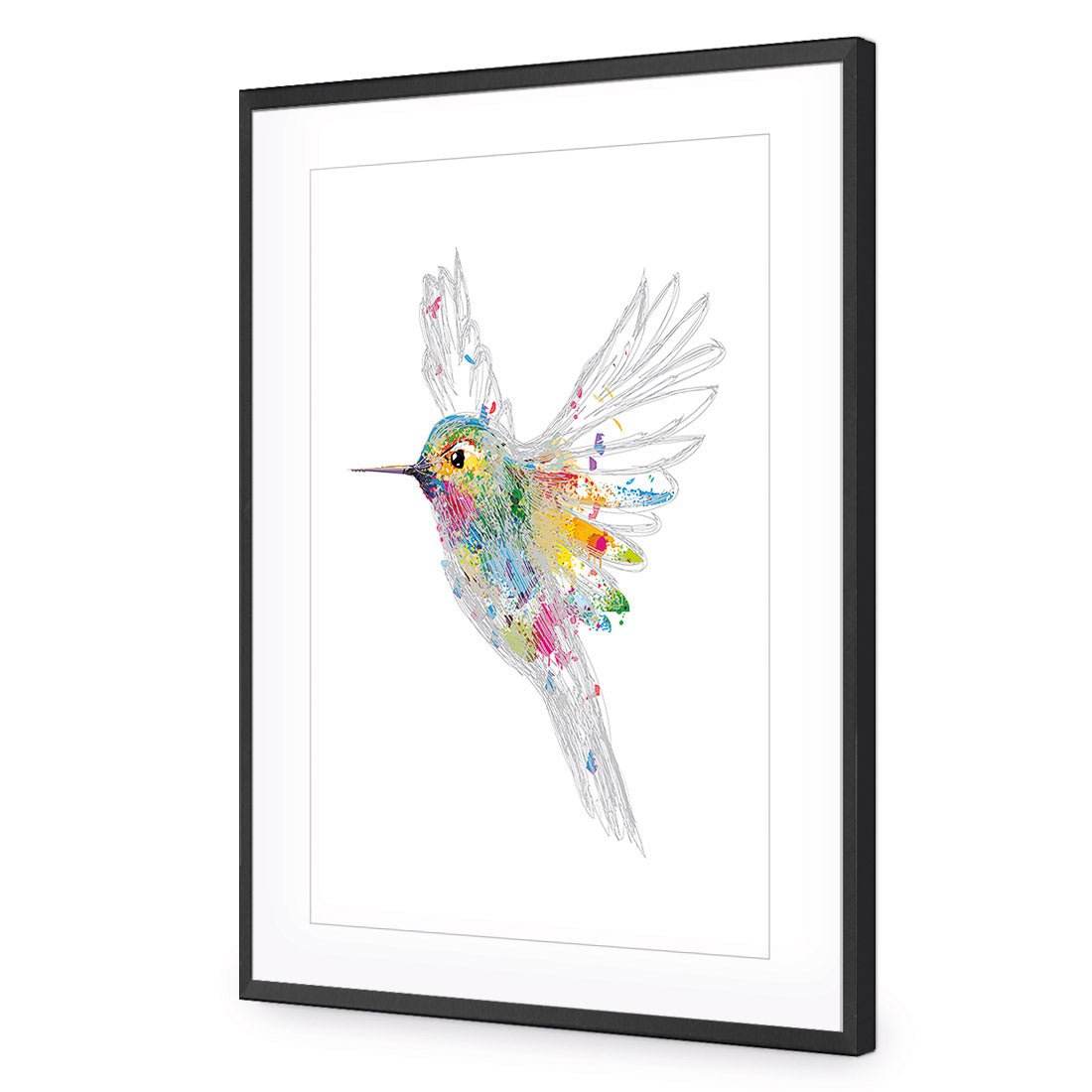 Imagination in Flight Acrylic Print Art - Wall Art Designs - 3343_AR_V WAD_AP - 030 - MAT_45x30_S - 2538 - BLK