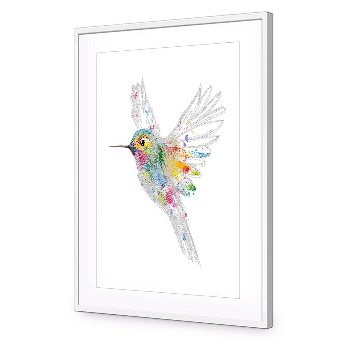 Imagination in Flight Acrylic Print Art - Wall Art Designs - 3343_AR_V WAD_AP - 030 - MAT_45x30_S - 2538 - WHT