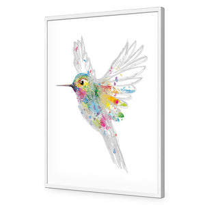 Imagination in Flight | Standard Acrylic | Flat Frame No Border | White