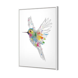 Imagination in Flight | Standard Canvas | Floating Frame | White