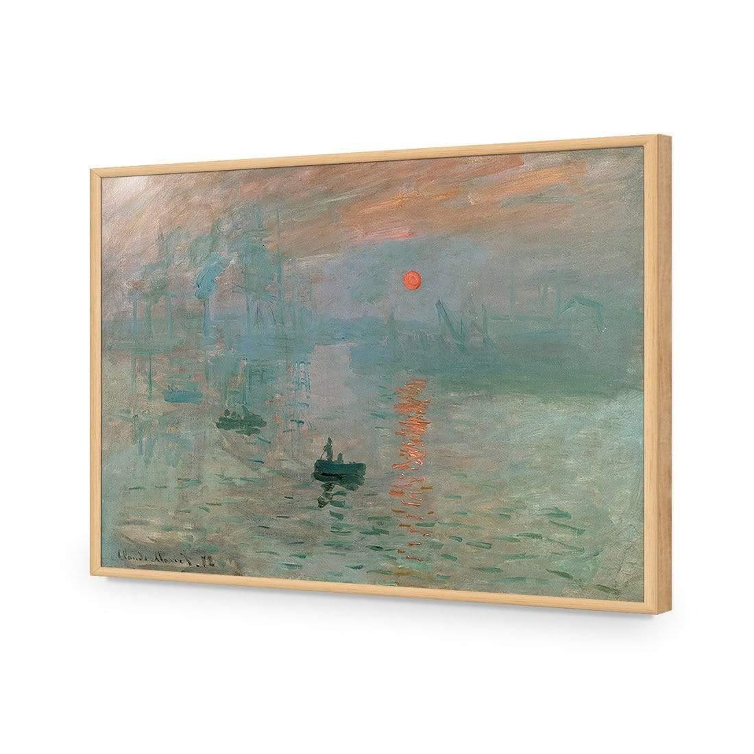 Impression Sunrise By Monet | Classic Canvas | No Frame | Stretched Canvas