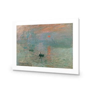 Impression Sunrise By Monet | Classic Canvas | No Frame | Stretched Canvas