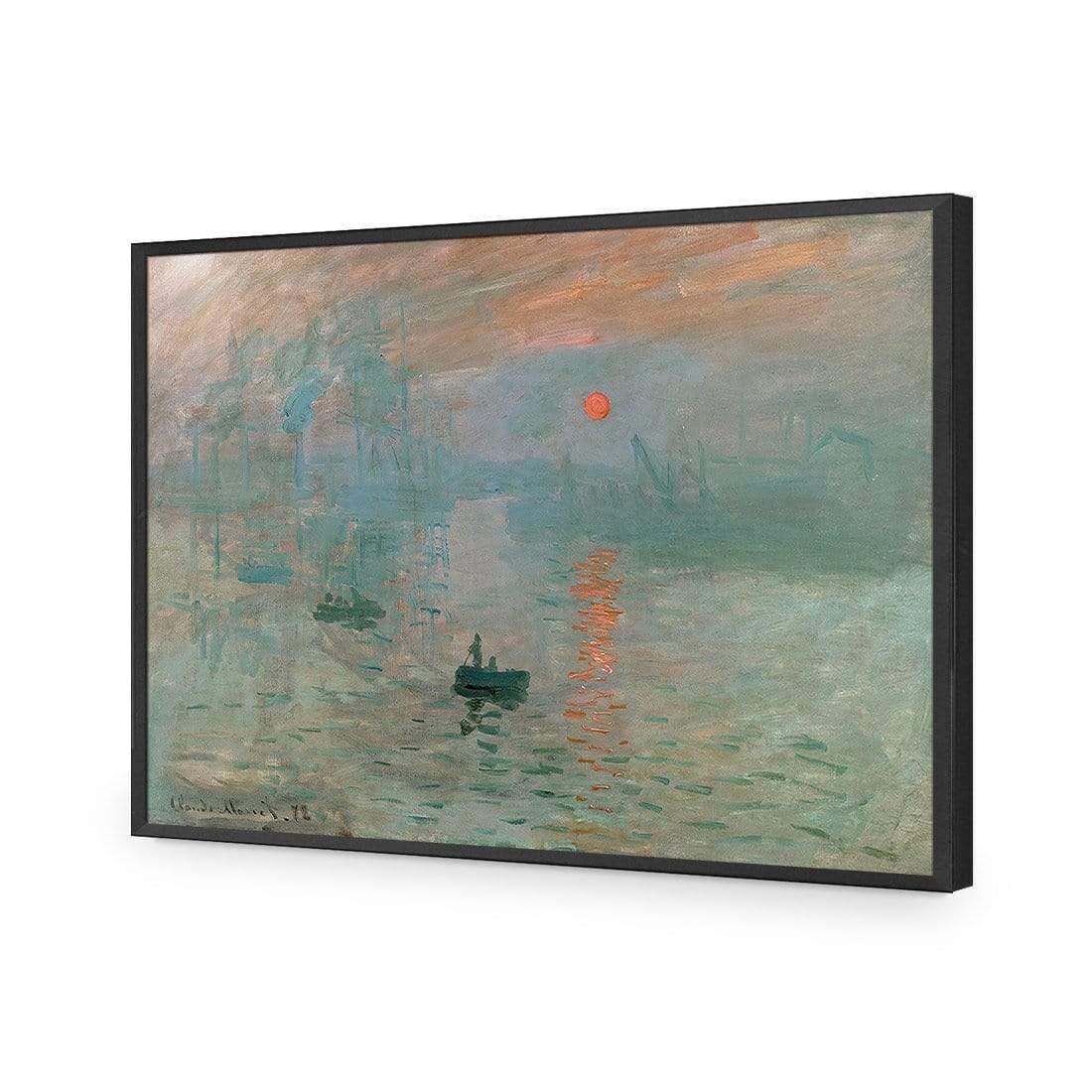 Impression Sunrise By Monet | Classic Canvas | No Frame | Stretched Canvas