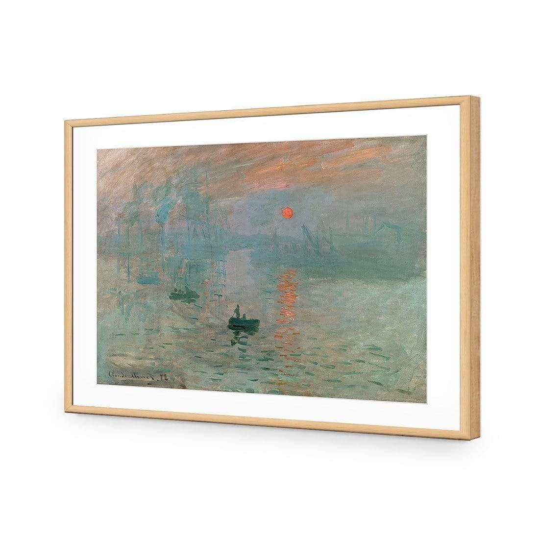 Impression Sunrise By Monet | Classic Canvas | No Frame | Stretched Canvas