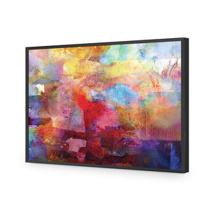 In Denial | Standard Acrylic | Flat Frame No Border | Black