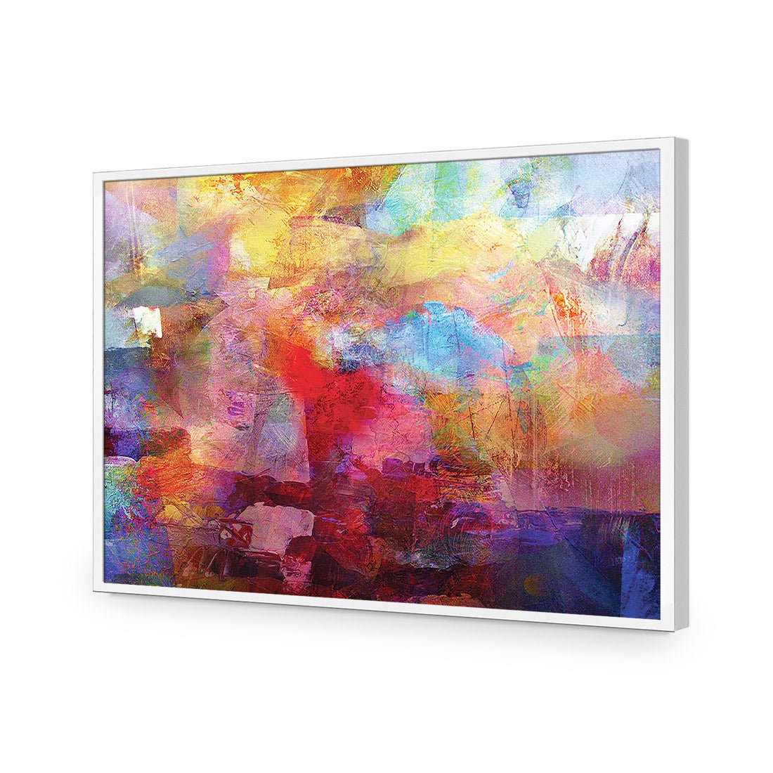 In Denial | Standard Acrylic | Flat Frame No Border | White