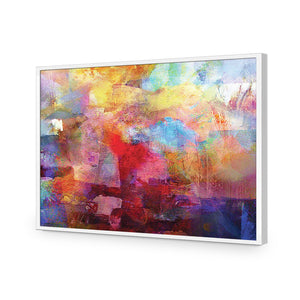 In Denial | Standard Acrylic | Flat Frame No Border | White