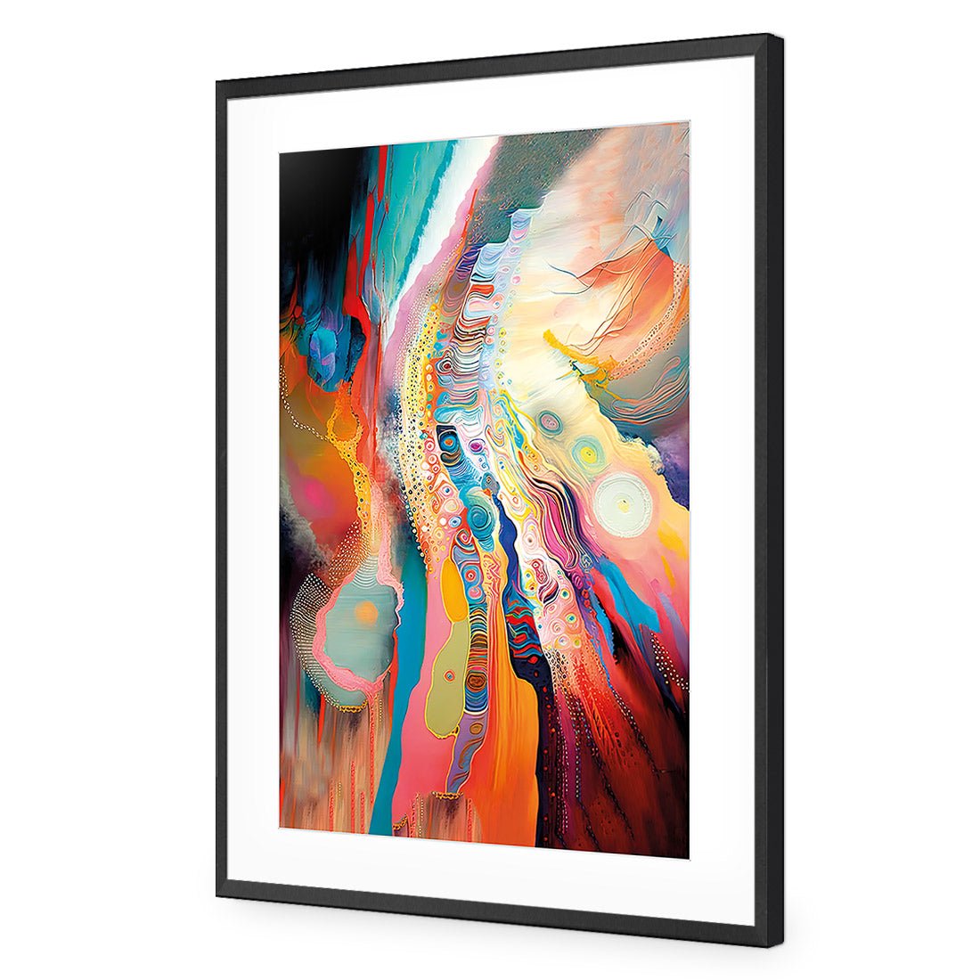 In the Flow I - Wall Art Designs - WB_100771_AR_V CAF_AP - 030 - MAT_45x30_S - 2538 - BLK