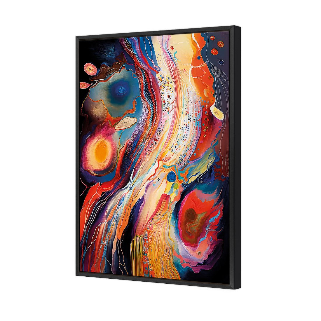 In the Flow II - Wall Art Designs - WB_100785_AR_V CAF_CP - MPY - 260 - M - S - S_45x30_S - 1550 - BLK