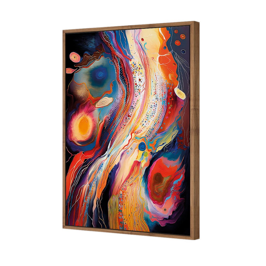 In the Flow II - Wall Art Designs - WB_100785_AR_V CAF_CP - MPY - 260 - M - S - S_45x30_S - 1550 - NAT