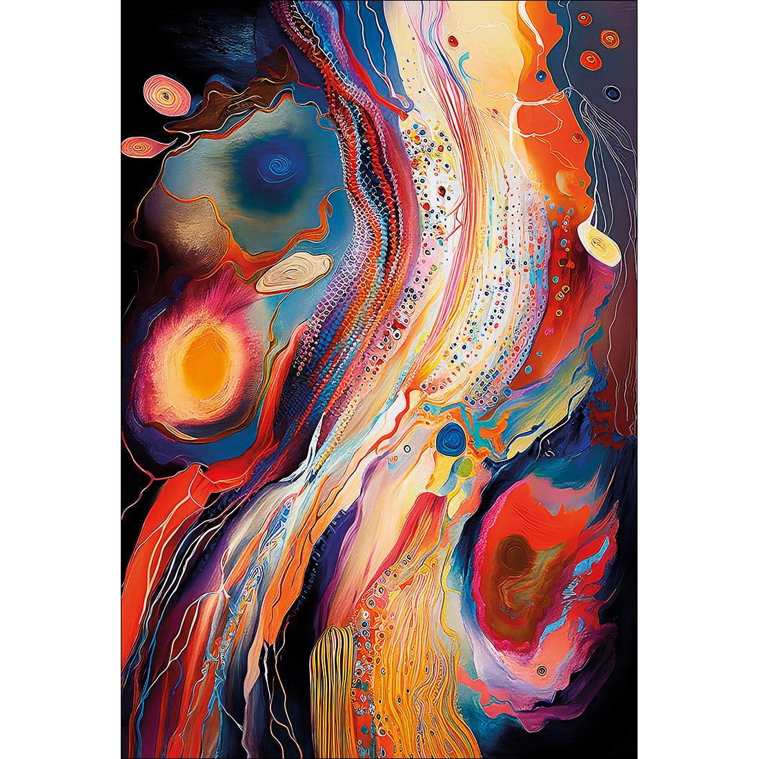 In the Flow II - Wall Art Designs - WB_100785_AR_V CAF_CP - MPY - 260 - M - S - S_45x30_NONE