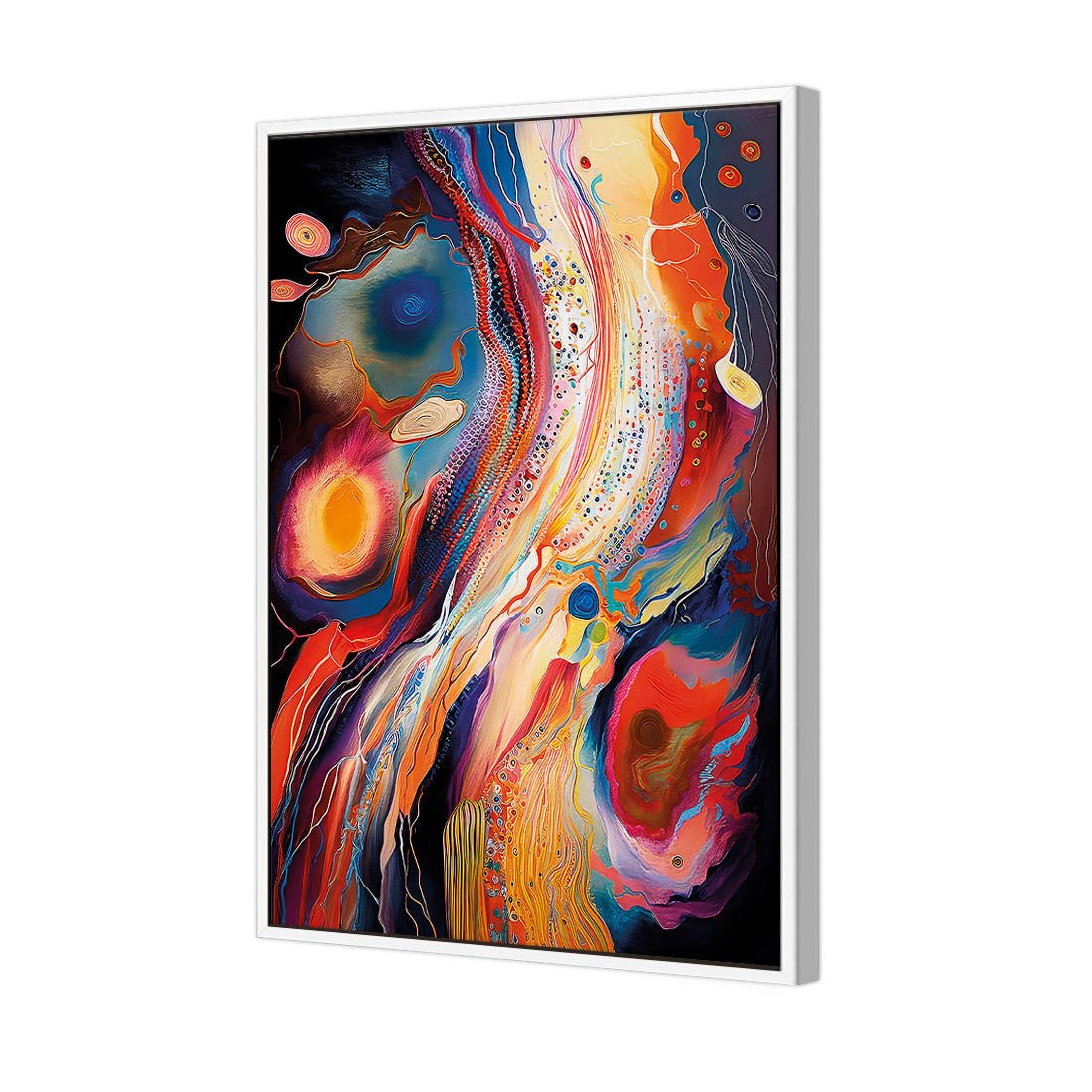 In the Flow II - Wall Art Designs - WB_100785_AR_V CAF_CP - MPY - 260 - M - S - S_45x30_S - 1550 - WHT