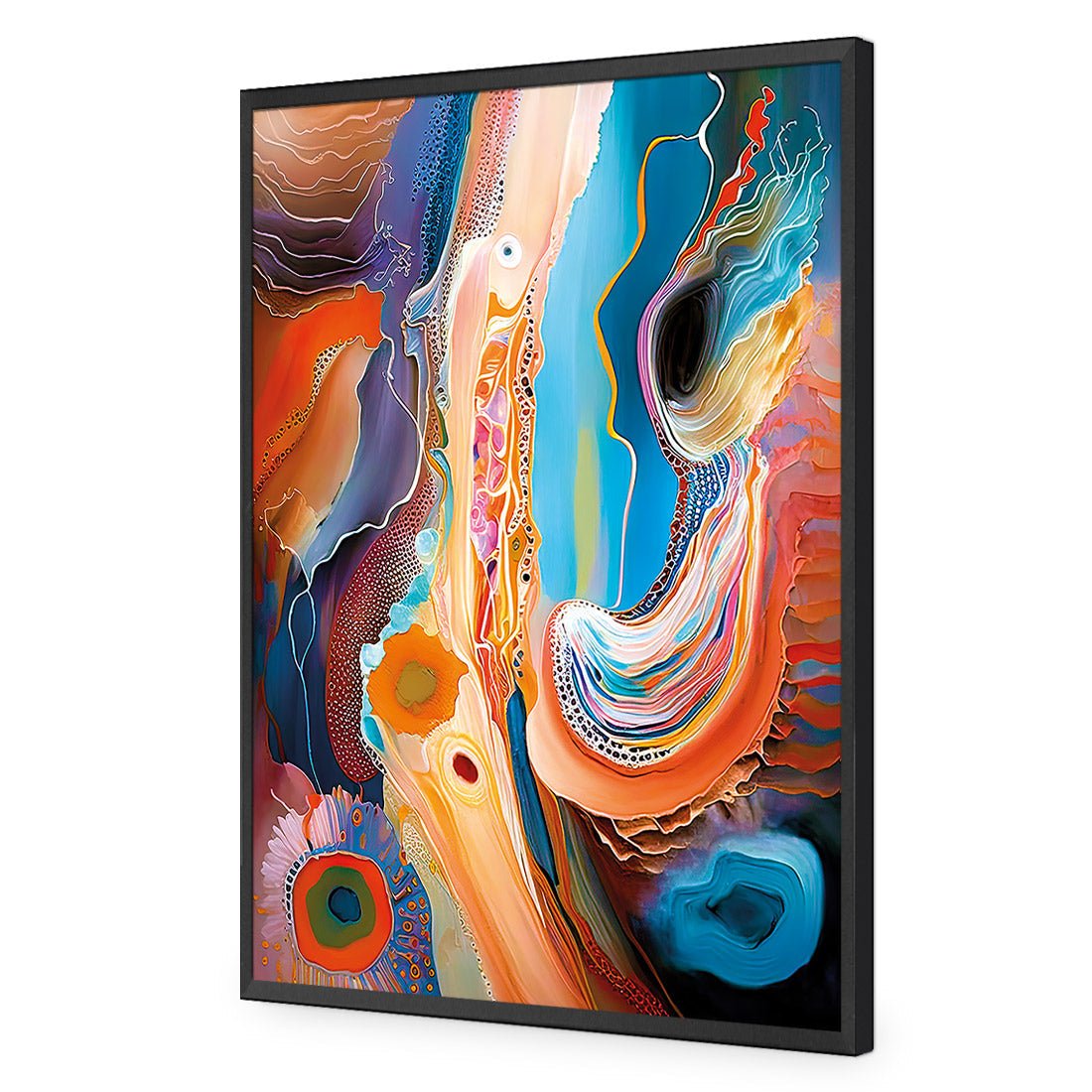 In the Flow III - Wall Art Designs - WB_100796_AR_V CAF_AP - 030 - EDG_45x30_S - 2538 - BLK