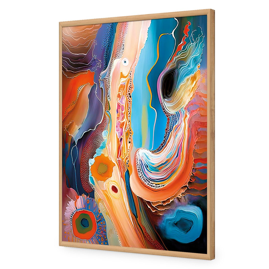 In the Flow III - Wall Art Designs - WB_100796_AR_V CAF_AP - 030 - EDG_45x30_S - 2538 - OAK