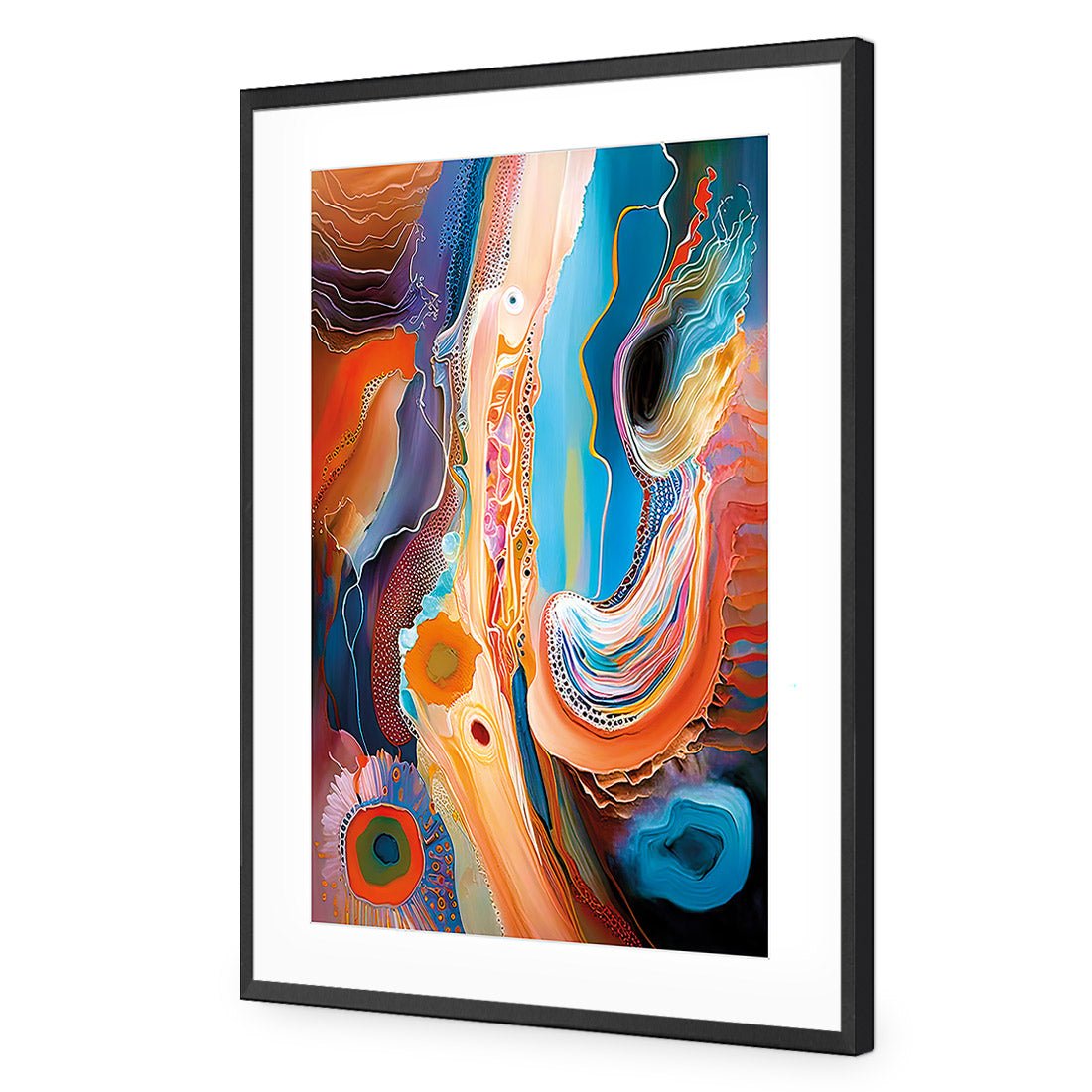 In the Flow III - Wall Art Designs - WB_100796_AR_V CAF_AP - 030 - MAT_45x30_S - 2538 - BLK