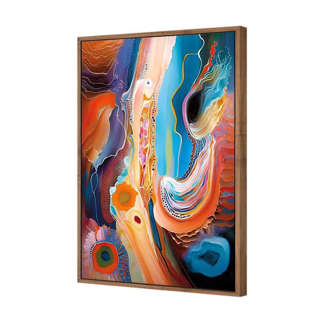 In the Flow III - Wall Art Designs - WB_100796_AR_V CAF_CP - MPY - 260 - M - S - S_45x30_S - 1550 - NAT