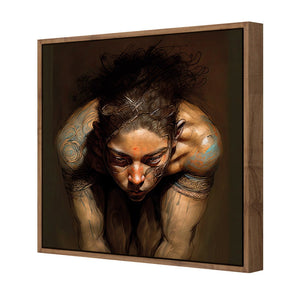 Inner Focus | Classic Canvas | Floating Frame | Natural
