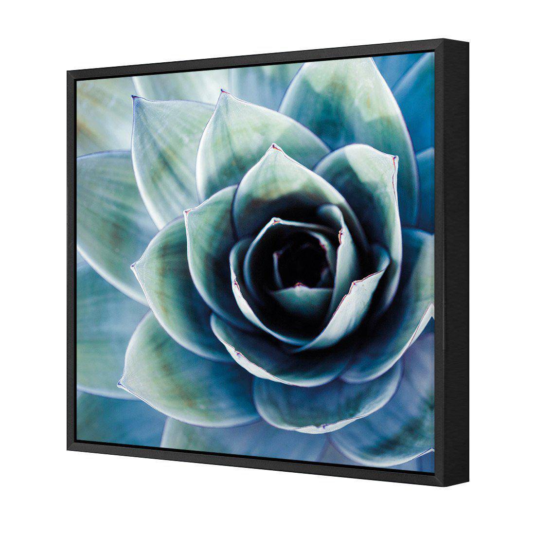 Intense Cactus | Standard Canvas | Floating Frame | Black