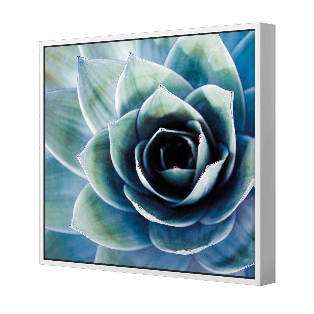Intense Cactus | Standard Canvas | Floating Frame | White