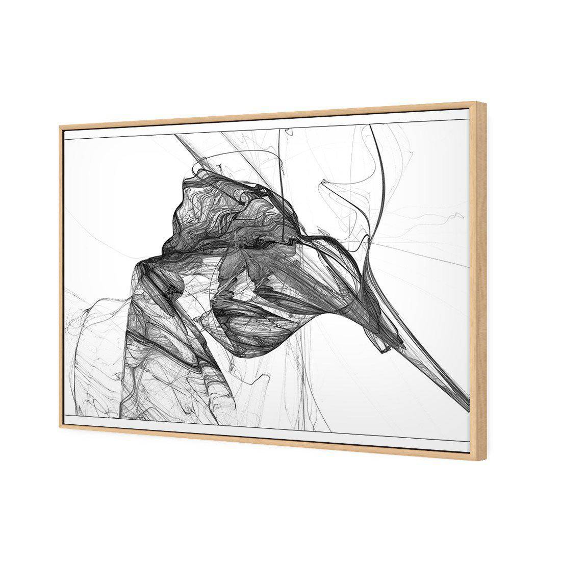 Intersperced, B&W Canvas Art - Wall Art Designs - 2403_BR_H WAD_CP - MPY - 260 - M - S - S_45x30_S - 1550 - OAK