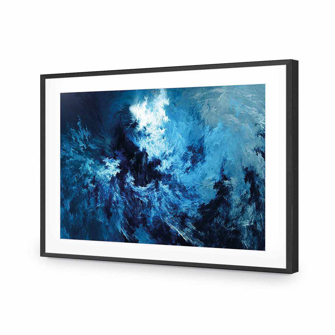 Into the Storm | Classic Acrylic | Flat Frame With Border | Black