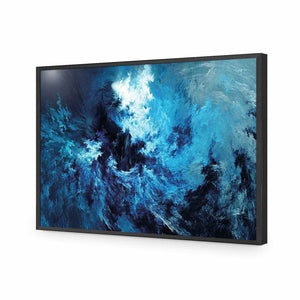 Into the Storm | Classic Acrylic | Flat Frame No Border | Black