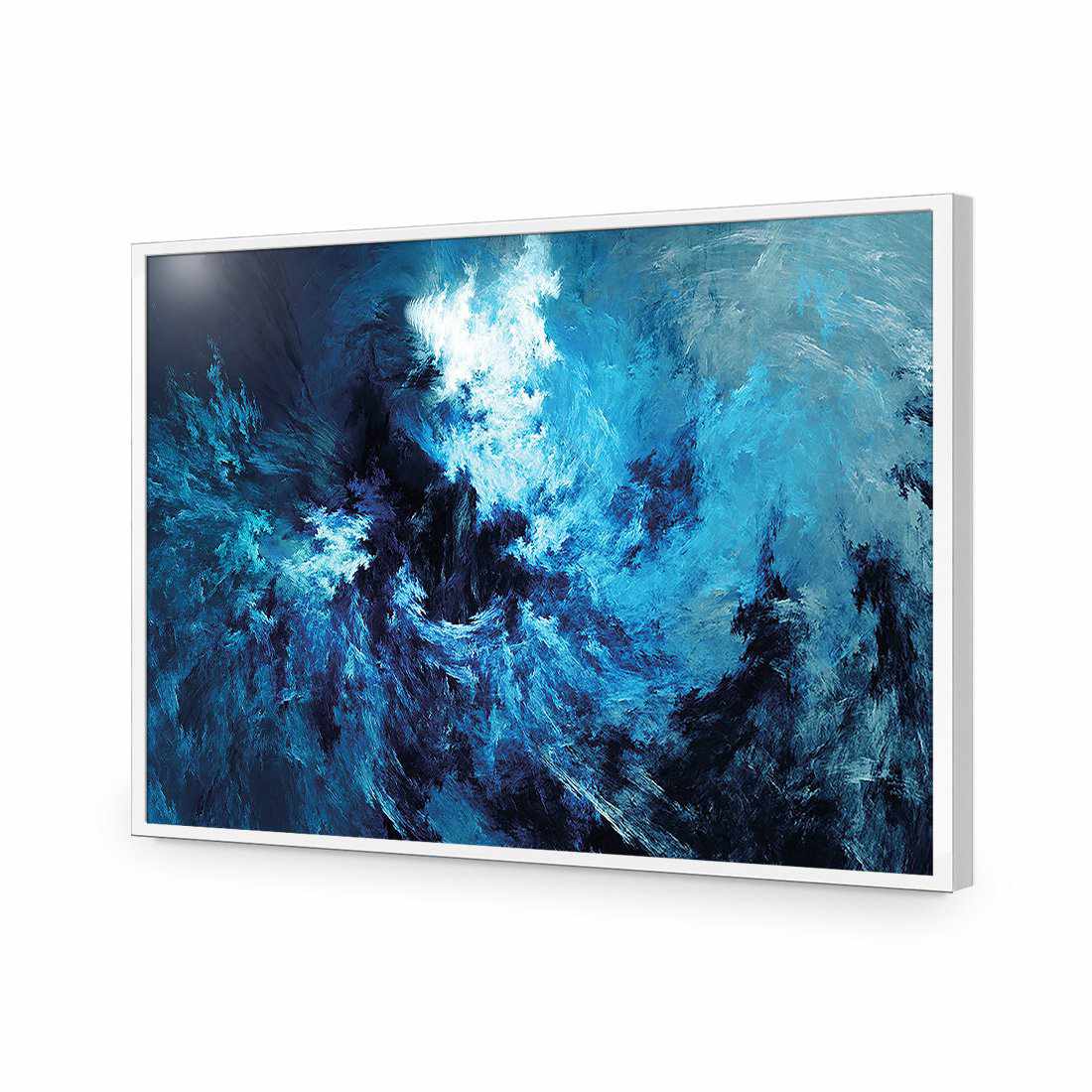 Into the Storm | Classic Acrylic | Flat Frame No Border | White