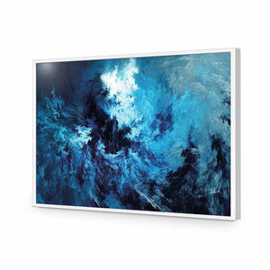 Into the Storm | Classic Acrylic | Flat Frame No Border | White