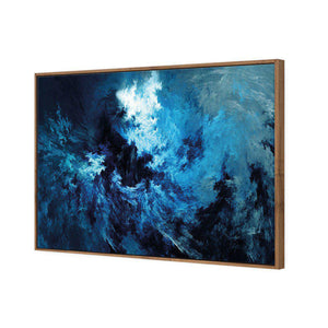 Into the Storm | Classic Canvas | Floating Frame | Natural