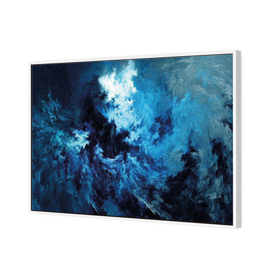 Into the Storm | Classic Canvas | Floating Frame | White