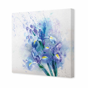 Iris Rain | Standard Canvas | No Frame | Stretched Canvas