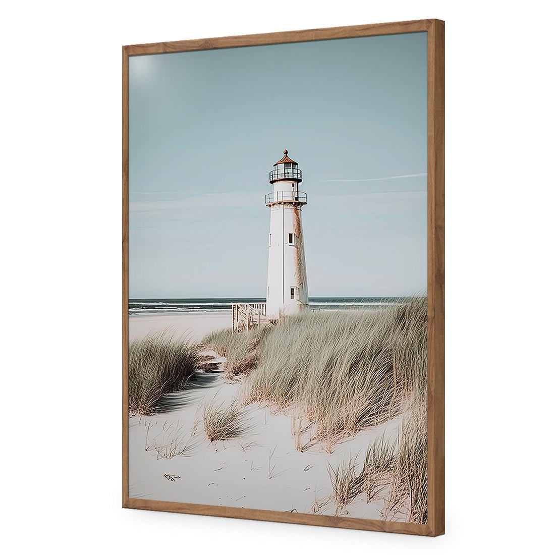 Isolated Lighthouse - Wall Art Designs - WH_1145_AR_V CAF_AP - 030 - EDG_45x30_S - 2538 - NAT