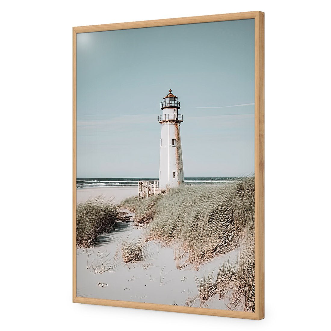 Isolated Lighthouse - Wall Art Designs - WH_1145_AR_V CAF_AP - 030 - EDG_45x30_S - 2538 - OAK