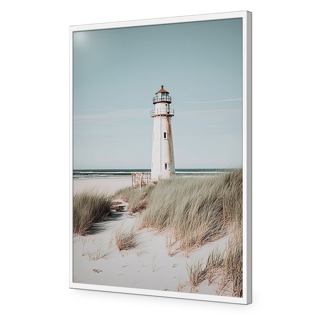 Isolated Lighthouse - Wall Art Designs - WH_1145_AR_V CAF_AP - 030 - EDG_45x30_S - 2538 - WHT