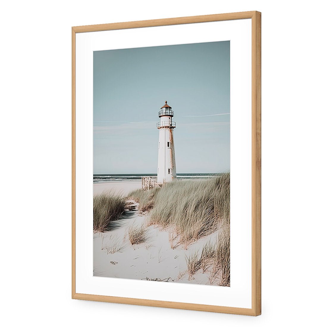 Isolated Lighthouse - Wall Art Designs - WH_1145_AR_V CAF_AP - 030 - MAT_45x30_S - 2538 - OAK