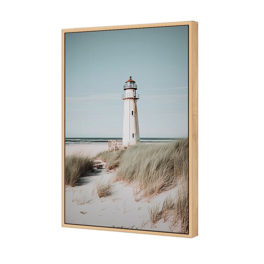 Isolated Lighthouse - Wall Art Designs - WH_1145_AR_V CAF_CP - MPY - 260 - M - S - S_45x30_S - 1550 - OAK