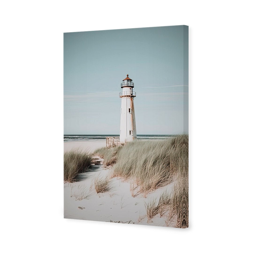 Isolated Lighthouse - Wall Art Designs - WH_1145_AR_V CAF_CP - MPY - 260 - M - S - S_45x30_NONE