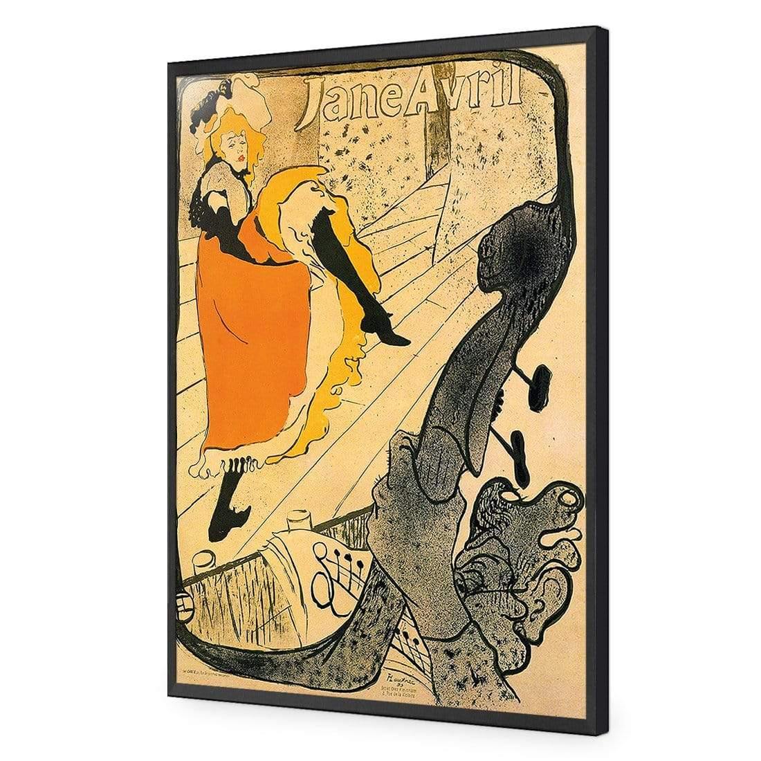 Jane Avril By Toulouse - Lautrec - Wall Art Designs - 981_AR_V WAD_AP - 030 - EDG_45x30_S - 2538 - BLK