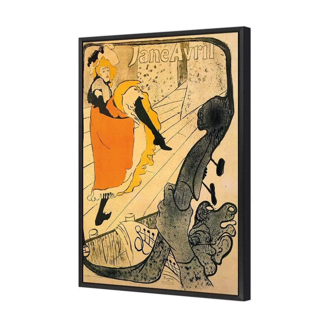 Jane Avril By Toulouse - Lautrec - Wall Art Designs - 981_AR_V WAD_CP - MPY - 260 - M - S - S_45x30_S - 1550 - BLK