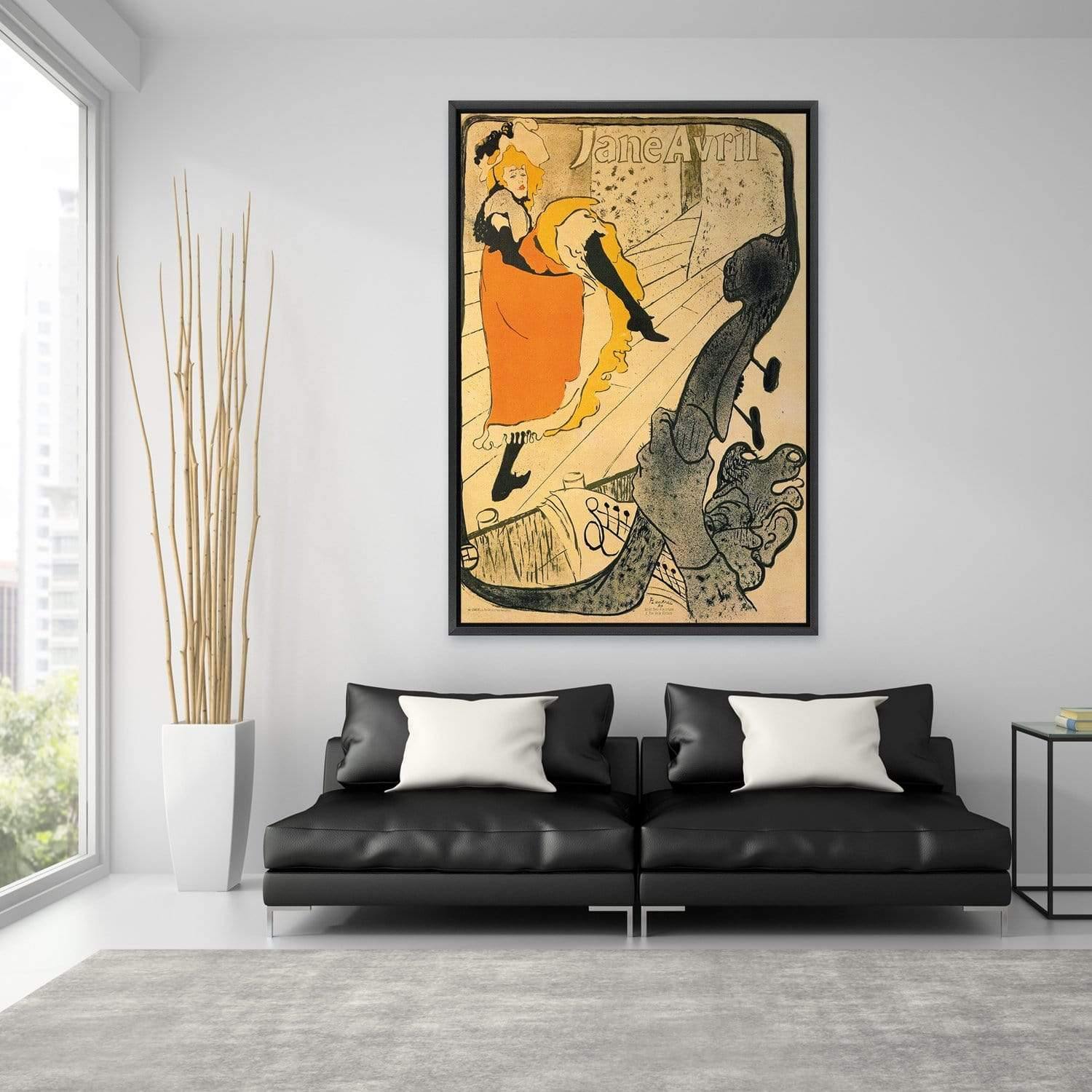 Jane Avril By Toulouse - Lautrec - Wall Art Designs - 981_AR_V WAD_CP - MPY - 260 - M - S - S_45x30_NONE