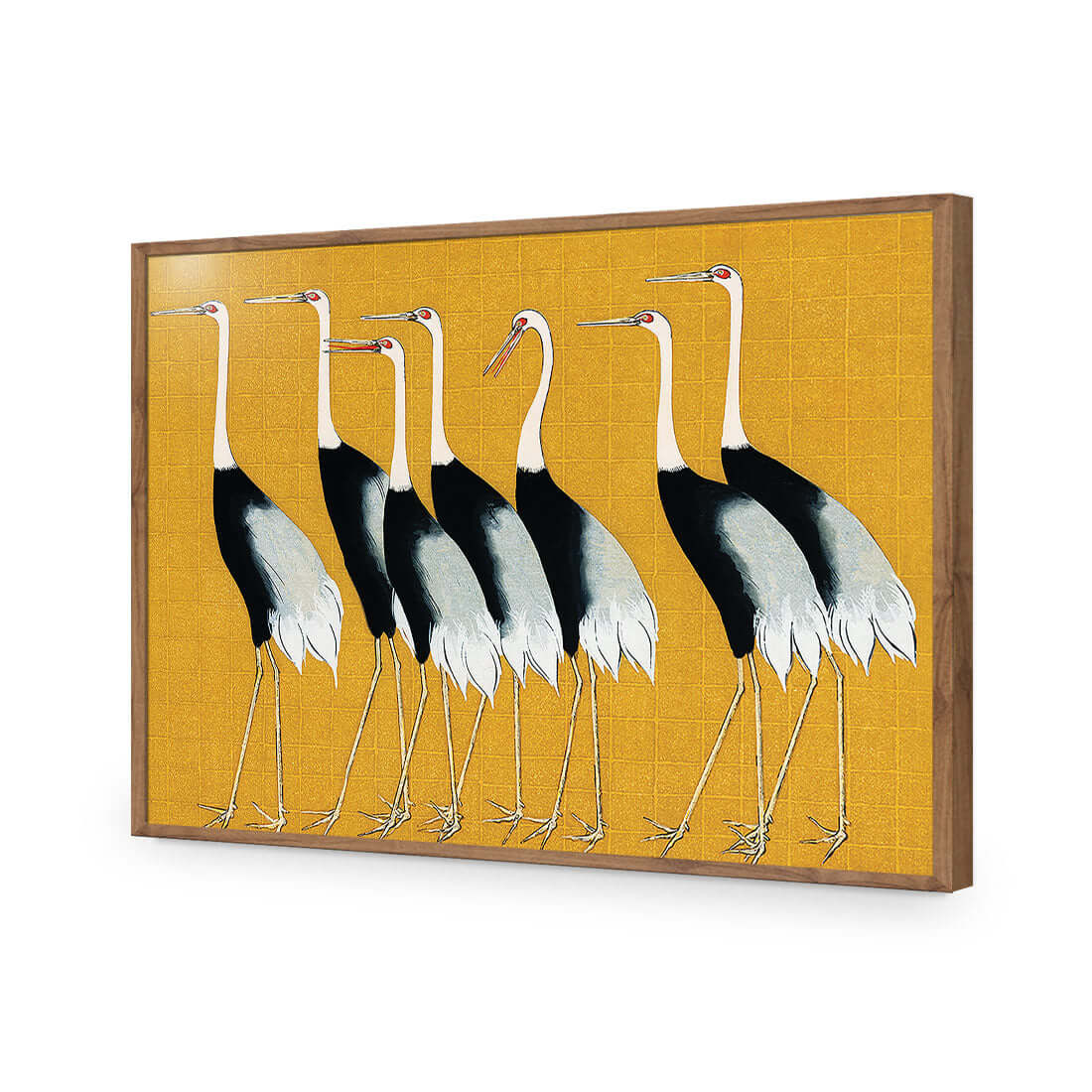 Japanese Red Crowned Cranes - Wall Art Designs - 4155_AR_H WAD_AP - 030 - EDG_45x30_S - 2538 - NAT