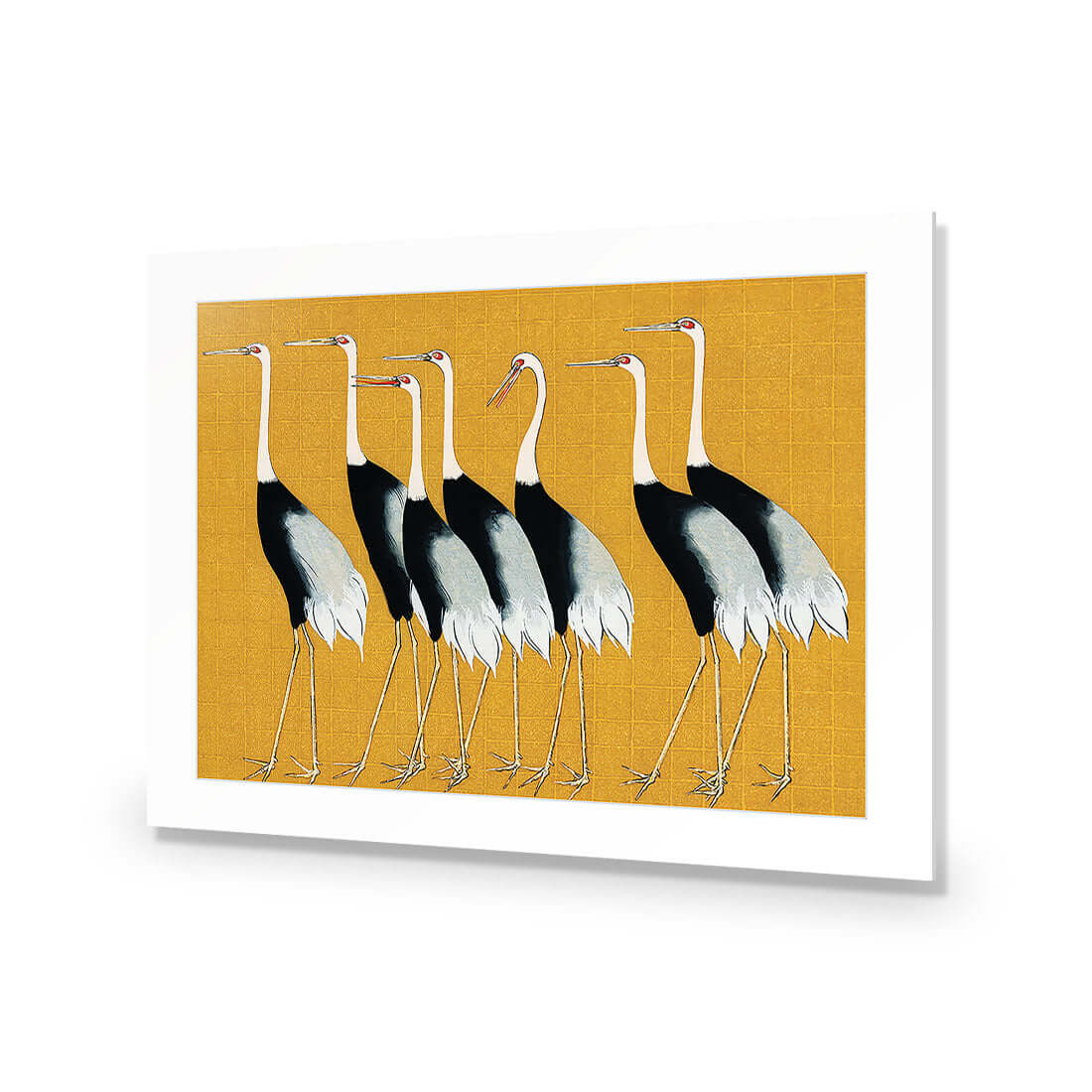 Japanese Red Crowned Cranes - Wall Art Designs - 4155_AR_H WAD_AP - 030 - MAT_45x30_NONE